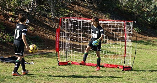 PowerNet Carli Lloyd 12x6 Soccer Goal, Resistance Loop Exercise Bands Bundle - Image 6
